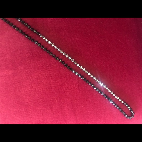 Three-tone Beaded Necklace - Picture 3 of 4